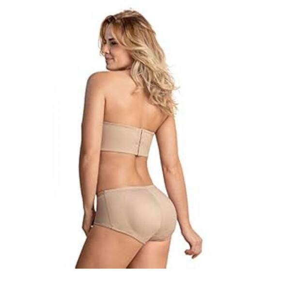Brand New Leonisa Women's Size Medium Beige Magic Instant Butt Lifted Panty - Picture 1 of 12
